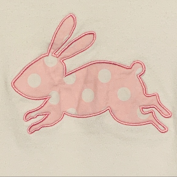 Chasing Fireflies Size 8 Short sleeve Bunny Shirt - Picture 6 of 10